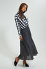 Redtag-Black-White-Check-Shirt-Blouses-Women's-0