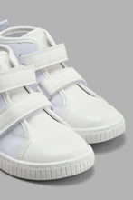 Load image into Gallery viewer, Redtag-White-Swan-High-Top-Sneaker-Sneakers-Girls-3 to 5 Years
