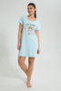 Redtag-Allover-Printed/Placement-Printed-Nightshirt-(2-Pack)-Colour:Assorted,-Filter:Women's-Clothing,-New-In,-New-In-Women,-Non-Sale,-S22A,-Section:Women,-Women-Nightshirts-Women's-