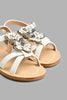 Redtag-White-Butterfly-Sandal-Colour:White,-Filter:Girls-Footwear-(3-to-5-Yrs),-GIR-Casual-Sandals,-New-In,-New-In-GIR-FOO,-Non-Sale,-S22B,-Section:Kidswear-Girls-3 to 5 Years