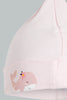 Redtag-Pink-Best-Fins-Ever-2-Pack-Hats-Hats-Baby-0 to 12 Months