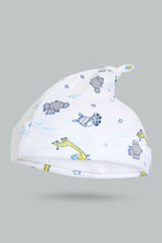 Load image into Gallery viewer, Redtag-Blue-Little-Dreamer-2-Pack-Hats-Hats-Baby-0 to 12 Months
