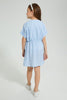 Redtag-Printed-Shirt-Dress-Colour:Blue,-Filter:Girls-(2-to-8-Yrs),-Girls-Dresses,-New-In,-New-In-GIR,-Non-Sale,-S22B,-Section:Kidswear-Girls-2 to 8 Years