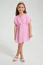 Load image into Gallery viewer, Redtag-Printed-Shirt-Dress-Colour:Assorted,-Filter:Girls-(2-to-8-Yrs),-Girls-Dresses,-New-In,-New-In-GIR,-Non-Sale,-S22B,-Section:Kidswear-Girls-2 to 8 Years
