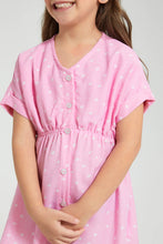 Load image into Gallery viewer, Redtag-Printed-Shirt-Dress-Colour:Assorted,-Filter:Girls-(2-to-8-Yrs),-Girls-Dresses,-New-In,-New-In-GIR,-Non-Sale,-S22B,-Section:Kidswear-Girls-2 to 8 Years
