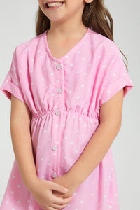 Redtag-Printed-Shirt-Dress-Colour:Assorted,-Filter:Girls-(2-to-8-Yrs),-Girls-Dresses,-New-In,-New-In-GIR,-Non-Sale,-S22B,-Section:Kidswear-Girls-2 to 8 Years