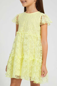 Redtag-Lace-Dress-Dresses-Girls-2 to 8 Years