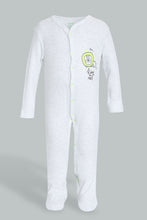 تنزيل الصورة على معرض الصور، Redtag-Grey-And-Neon-Lion-3-Piece-Pack-Bodysuit-Sleepsuits-Baby-0 to 12 Months
