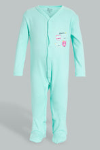 تنزيل الصورة على معرض الصور، Redtag-Yellow-And-Mint-3-Piece-Pack-Bodysuit-Sleepsuits-Baby-0 to 12 Months
