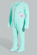 تنزيل الصورة على معرض الصور، Redtag-Yellow-And-Mint-3-Piece-Pack-Bodysuit-Sleepsuits-Baby-0 to 12 Months
