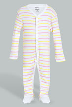 تنزيل الصورة على معرض الصور، Redtag-Yellow-And-Mint-3-Piece-Pack-Bodysuit-Sleepsuits-Baby-0 to 12 Months
