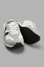 Load image into Gallery viewer, Redtag-White-Colour-Block-Sneaker-Sneakers-Men&#39;s-
