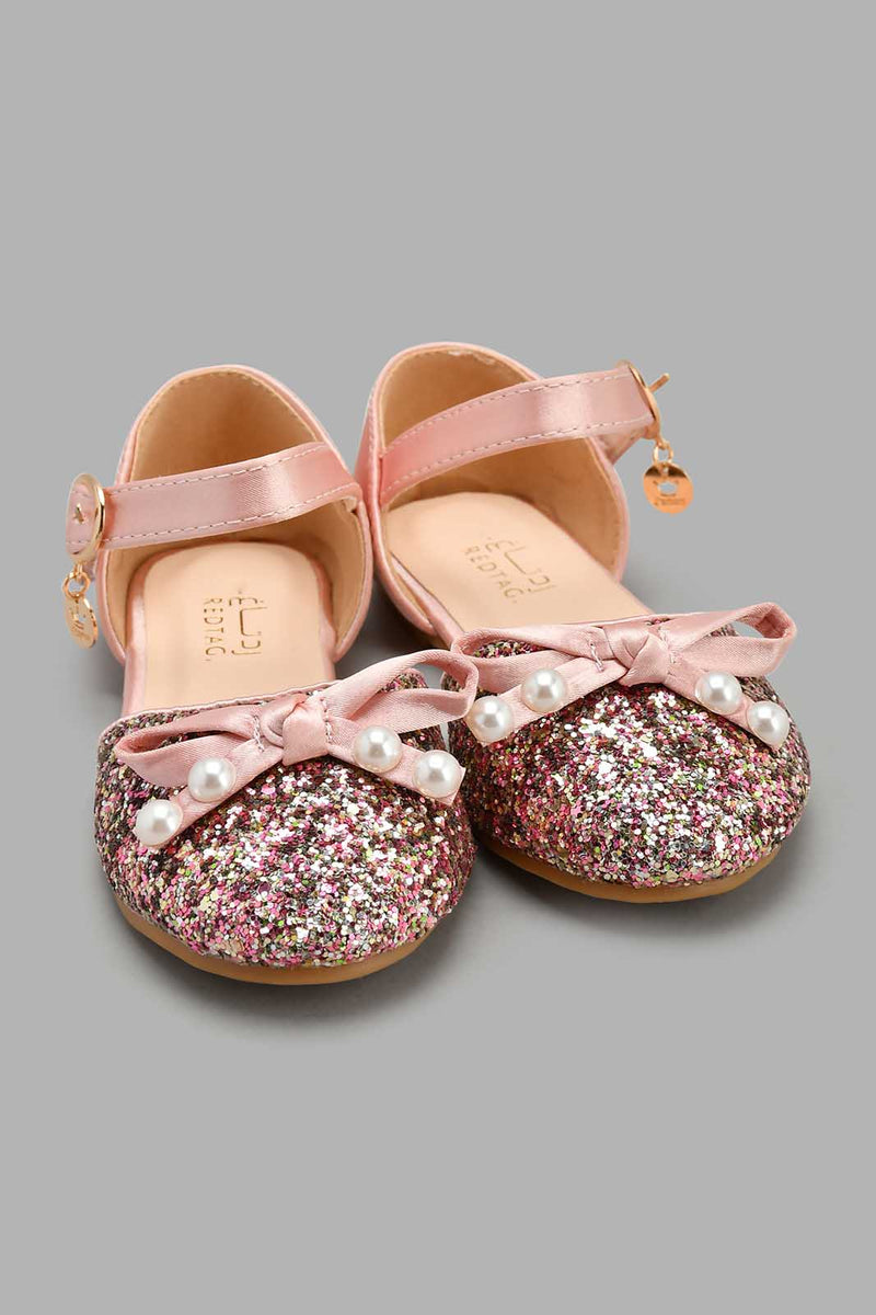 Redtag-Pink-Glitter-Ballerina-Ballerinas-Girls-3 to 5 Years