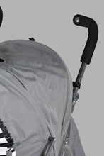 تنزيل الصورة على معرض الصور، Redtag-Grey-Baby-Stroller-Zebra-Prints-Stroller-New-Born-Baby-
