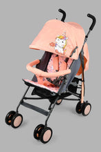 Load image into Gallery viewer, Redtag-Pink-Baby-Stroller-Unicorn-Prints-Stroller-New-Born-Baby-
