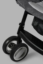 تنزيل الصورة على معرض الصور، Redtag-Grey-Baby-Stroller-Dual-Tone-Stroller-New-Born-Baby-
