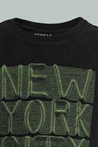 Redtag-Light-Wash-Denim-Mandarin-Collar-Shirt-And-T-Shirt-Set-Boys-Shirts,-Colour:Light-Wash,-Filter:Boys-(2-to-8-Yrs),-New-In,-New-In-BOY,-Non-Sale,-S22A,-Section:Kidswear-Boys-2 to 8 Years