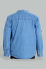 Redtag-Light-Wash-Denim-Mandarin-Collar-Shirt-And-T-Shirt-Set-Boys-Shirts,-Colour:Light-Wash,-Filter:Boys-(2-to-8-Yrs),-New-In,-New-In-BOY,-Non-Sale,-S22A,-Section:Kidswear-Boys-2 to 8 Years