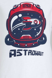 Redtag-4-Piece-Pack-Astronaut-Print-Pyjama-Set-Pyjama-Sets-Boys-2 to 8 Years