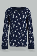 Load image into Gallery viewer, Redtag-4-Piece-Pack-Astronaut-Print-Pyjama-Set-Pyjama-Sets-Boys-2 to 8 Years
