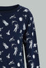 Redtag-4-Piece-Pack-Astronaut-Print-Pyjama-Set-Pyjama-Sets-Boys-2 to 8 Years