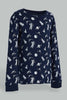 Redtag-4-Piece-Pack-Astronaut-Print-Pyjama-Set-Pyjama-Sets-Boys-2 to 8 Years