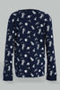 Redtag-4-Piece-Pack-Astronaut-Print-Pyjama-Set-Pyjama-Sets-Boys-2 to 8 Years