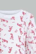 Load image into Gallery viewer, Redtag-4-Piece-Pack-Dinosaur-Print-Pyjama-Set-Pyjama-Sets-Boys-2 to 8 Years
