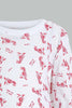 Redtag-4-Piece-Pack-Dinosaur-Print-Pyjama-Set-Pyjama-Sets-Boys-2 to 8 Years