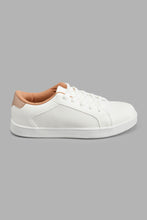 Load image into Gallery viewer, Redtag-White-Laser-Cut-Sneaker-Sneakers-Senior-Girls-5 to 14 Years
