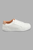 Redtag-White-Laser-Cut-Sneaker-Sneakers-Senior-Girls-5 to 14 Years