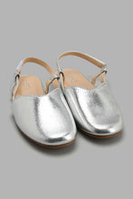 Load image into Gallery viewer, Redtag-Silver-Slingback-Slingbacks-Senior-Girls-5 to 14 Years
