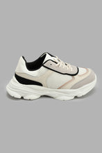 Load image into Gallery viewer, Redtag-Cream-Multi-Piece-Chunky-Trainer-Sneakers-Senior-Girls-5 to 14 Years
