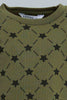 Redtag-Olive-Printed-Jogging-Suits-Sets-Infant-Boys-3 to 24 Months