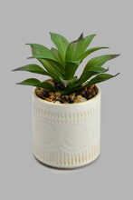 تنزيل الصورة على معرض الصور، Redtag-White-Ceramic-Pot-With-Artificial-Plant-Colour:White,-Filter:Home-Decor,-HMW-HOM-Plants-&amp;-Flowers,-New-In,-New-In-HMW-HOM,-Non-Sale,-S22A,-Section:Homewares-Home-Decor-
