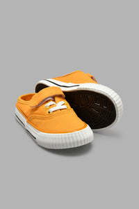 Redtag-Mustard-Velcro-Mule-Boys-Casual-Shoes,-Colour:Mustard,-Filter:Boys-Footwear-(3-to-5-Yrs),-New-In,-New-In-BOY-FOO,-Non-Sale,-S22A,-Section:Kidswear-Boys-3 to 5 Years