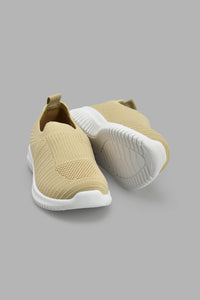 Redtag-Beige-Slip-On-Slip-Ons-Boys-3 to 5 Years