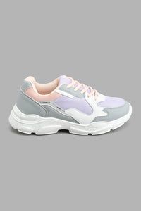 Redtag-Pale-Grey-Multi-Piece-Trainer-Colour:Grey,-Filter:Girls-Footwear-(5-to-14-Yrs),-GSR-Trainers,-New-In,-New-In-GSR-FOO,-Non-Sale,-S22B,-Section:Kidswear-Senior-Girls-5 to 14 Years