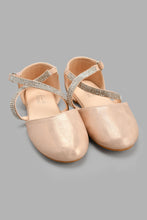 Load image into Gallery viewer, Redtag-Pink-Diamante-Trim-Ballerina-Ballerinas-Senior-Girls-5 to 14 Years
