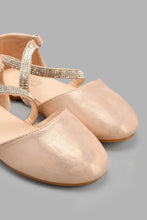 Load image into Gallery viewer, Redtag-Pink-Diamante-Trim-Ballerina-Ballerinas-Senior-Girls-5 to 14 Years
