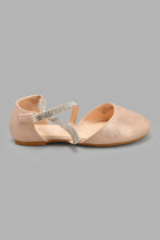 Load image into Gallery viewer, Redtag-Pink-Diamante-Trim-Ballerina-Ballerinas-Senior-Girls-5 to 14 Years
