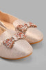 Redtag-Pink-Glitter-Loafer-Ballerinas-Senior-Girls-5 to 14 Years