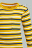 Redtag-Yellow-And-Navy-Long-Sleeve-T-Shirt-Long-Sleeves-Infant-Boys-3 to 24 Months