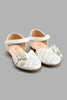 Redtag-White-Laser-Floral-Fisherman-Sandal-Colour:White,-Filter:Girls-Footwear-(3-to-5-Yrs),-GIR-Casual-Sandals,-New-In,-New-In-GIR-FOO,-Non-Sale,-S22A,-Section:Kidswear-Girls-3 to 5 Years