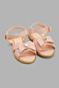 Redtag-Pink-Bow-Detail-Sandal-Sandals-Girls-3 to 5 Years