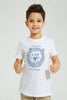 Redtag-Blue-Short-Sleeve-Print-Shirt-And-T-Shirt-Set-Boys-Shirts,-Colour:Blue,-Filter:Boys-(2-to-8-Yrs),-New-In,-New-In-BOY,-Non-Sale,-S22B,-Section:Kidswear-Boys-2 to 8 Years