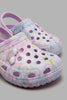 Redtag-Lilac-Clogs-With-Rainbow-Trim-Clogs-Girls-3 to 5 Years