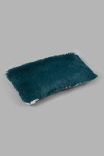 تنزيل الصورة على معرض الصور، Redtag-Navy-Geometric-Fur-Cushion-0,-Colour:Navy,-Filter:Home-Bedroom,-HMW-BED-Cushions,-New-In,-New-In-HMW-BED,-Non-Sale,-S22B,-Section:Homewares-Home-Bedroom-
