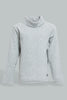 Redtag-Grey-Turtle-Neck-Long-Sleeve-Tshirt-Long-Sleeves-Infant-Boys-3 to 24 Months