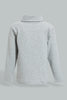 Redtag-Grey-Turtle-Neck-Long-Sleeve-Tshirt-Long-Sleeves-Infant-Boys-3 to 24 Months